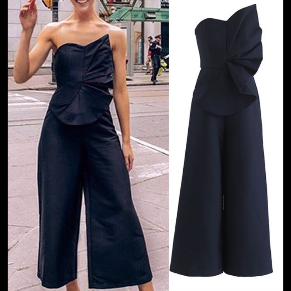 Chicwish Strapless Jumpsuit